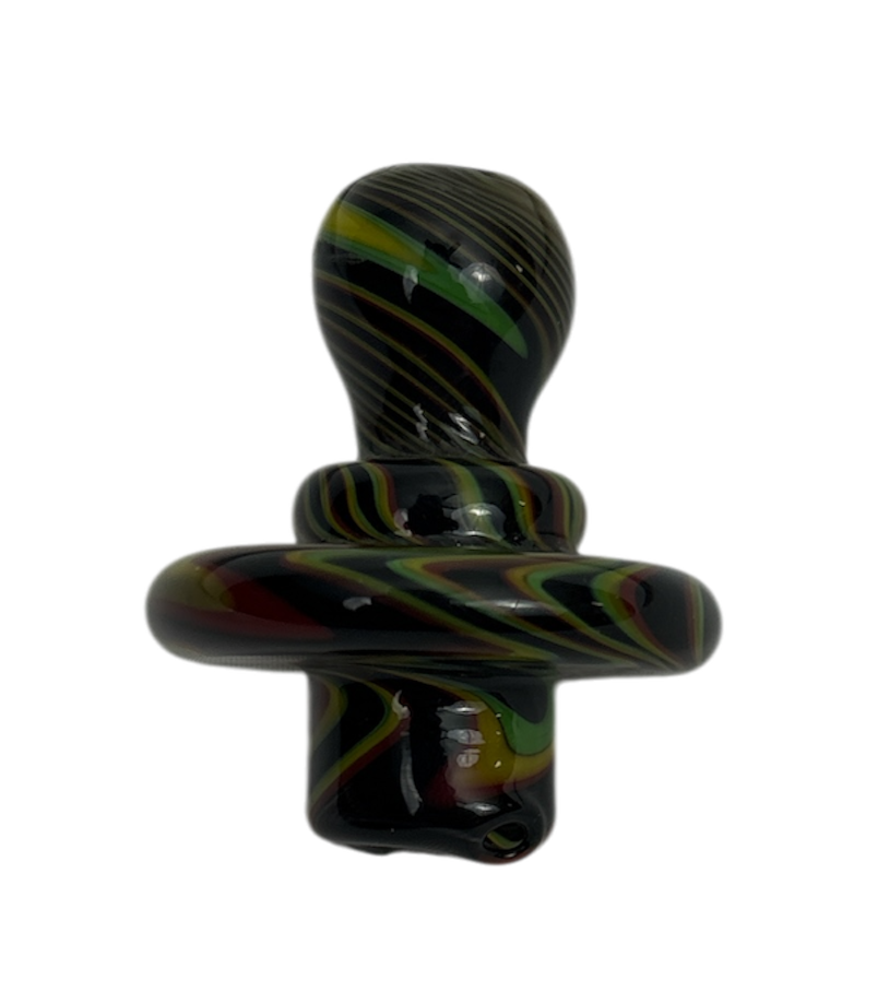 THC GLASS CO. CARB CAP / Wig Wag Double Jet